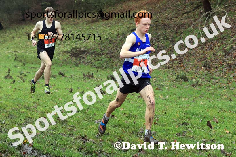 Mens under-17s 2023 NECAA Cross Country Relays, Thornley Hall Farm, Peterlee, County Durham. Photo: David T. Hewitson/Sports for All Pics